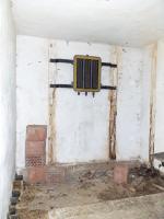 Ligne Maginot - I3 - (Chambre de coupure) - Vue interne de la chambre en 2019
Les câbles ont disparu...