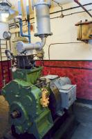 Ligne Maginot - BOIS DE CATTENOM - X14 - (Abri) - L'usine électrique 
Groupe électrogène à moteur SUPDI
