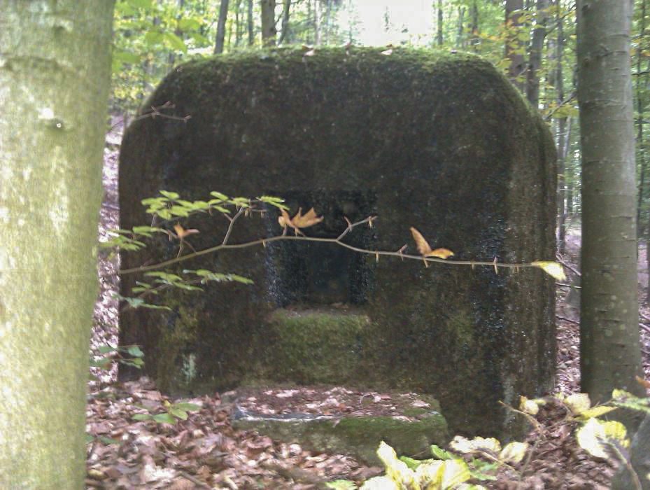 Ligne Maginot - PFAFFENBRONN 2 - (Blockhaus pour arme infanterie) - Créneau frontal - donceuh