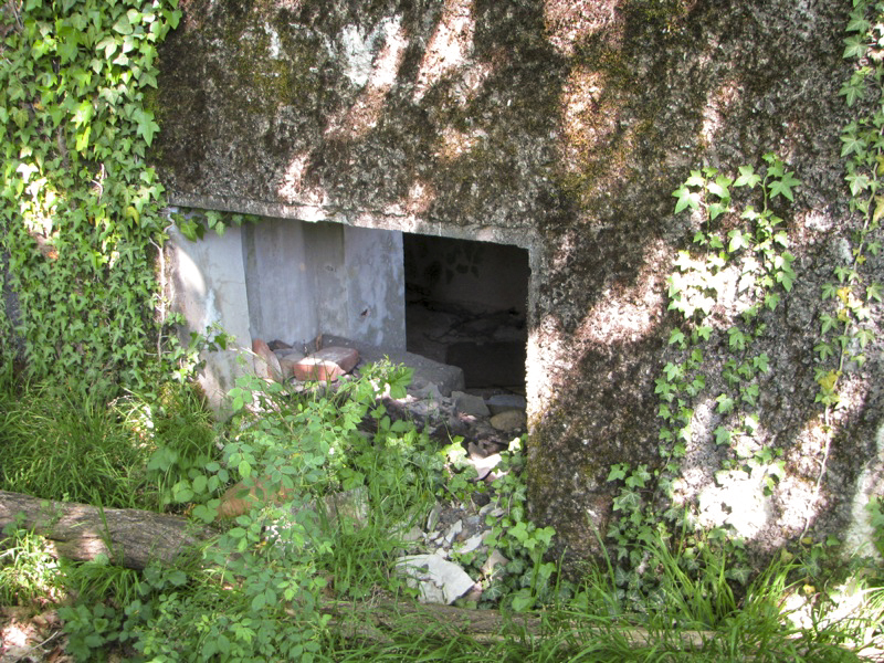 Ligne Maginot - SCHERHOL 2 - (Blockhaus pour arme infanterie) - Entrée du canon - Antoine SCHOEN