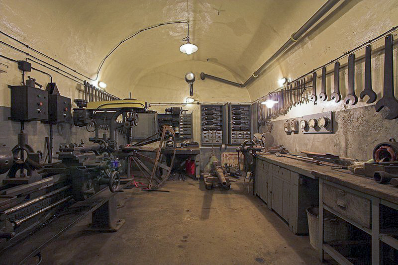 Ligne Maginot - SCHOENENBOURG - (Ouvrage d'artillerie) - Atelier Génie Artillerie - Ignis
