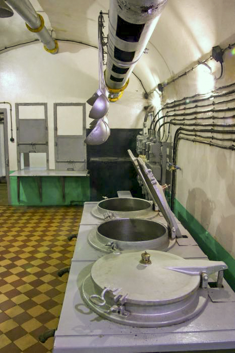 Ligne Maginot - SCHOENENBOURG - (Ouvrage d'artillerie) - La cuisine troupe - GRAMI