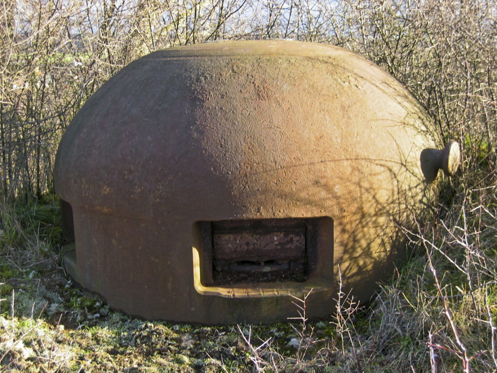 Ligne Maginot - HETTANGE GRANDE - O9 - (Observatoire d'artillerie) - Vue extérieure de la cloche GFM de l'observatoire - Michel Teiten