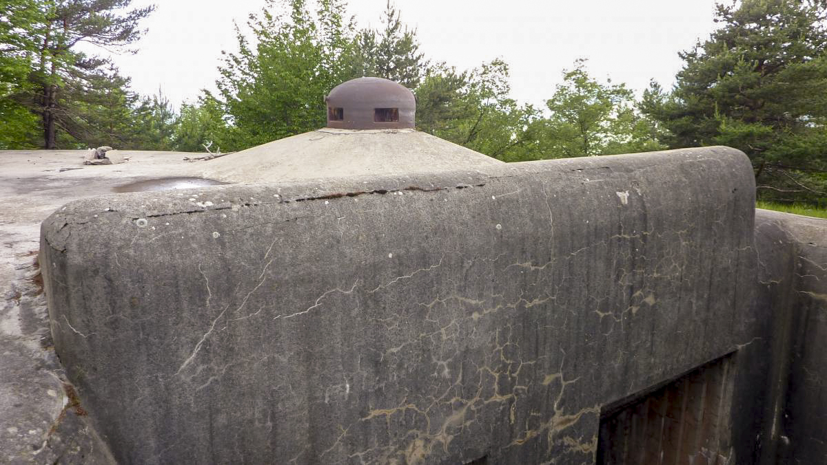 Ligne Maginot - MONTE GROSSO (MG) - E02 - (Ouvrage d'artillerie) - Le bloc 4 - ELLENA-CUNY