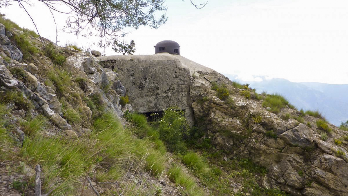Ligne Maginot - MONTE GROSSO (MG) - E02 - (Ouvrage d'artillerie) - Le bloc 7 - ELLENA-CUNY