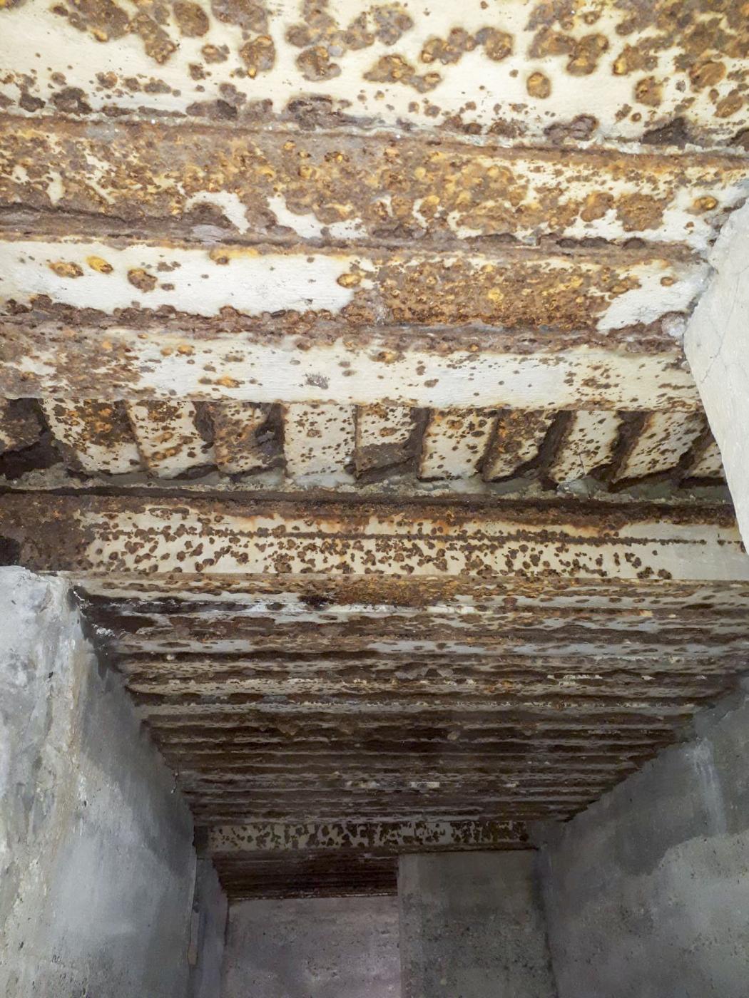 Ligne Maginot - WALDHOF OUEST - (Blockhaus pour arme infanterie) - Détail de la dalle - G.Fuchs