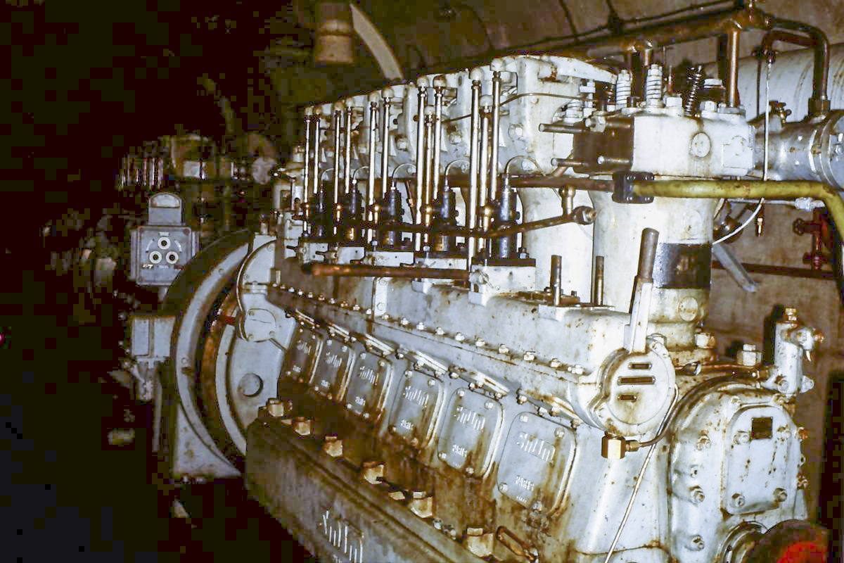 Ligne Maginot - MONTE GROSSO (MG) - E02 - (Ouvrage d'artillerie) - L'usine électrique - Richard K