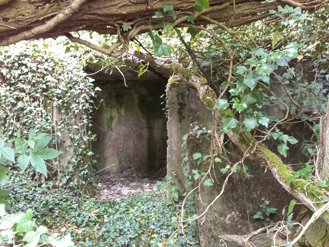 Ligne Maginot - BOIS DE HOFFEN - (Casernement) - Entrée locaux dans le soubassement - Gregory Fuchs
