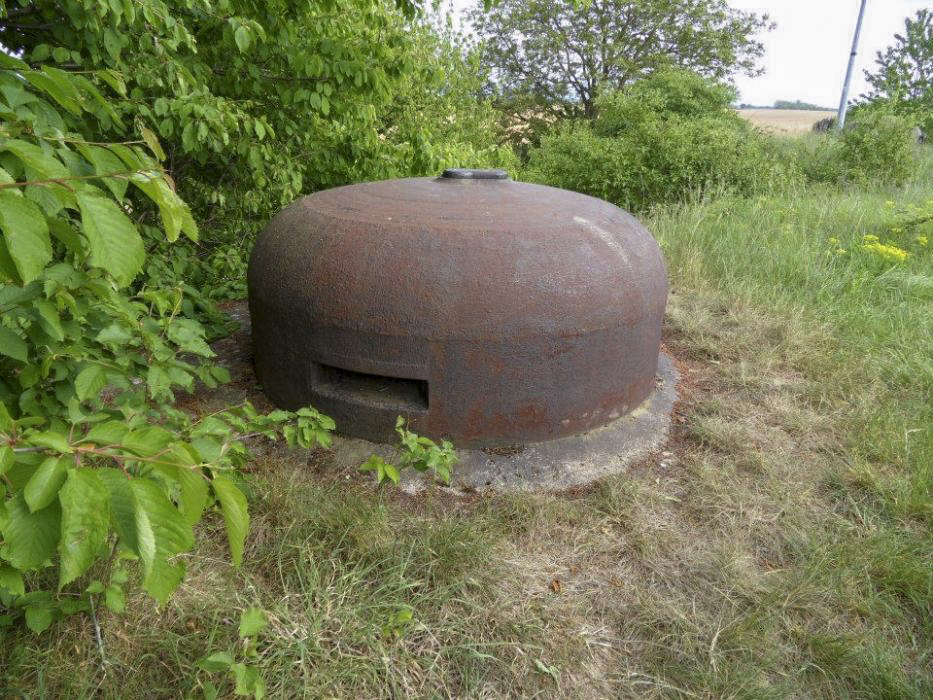 Ligne Maginot - BOIS DE HOFFEN EST - O3 - (Casemate d'infanterie - Simple) - La cloche VDP - BOUCHOUCHA Eric