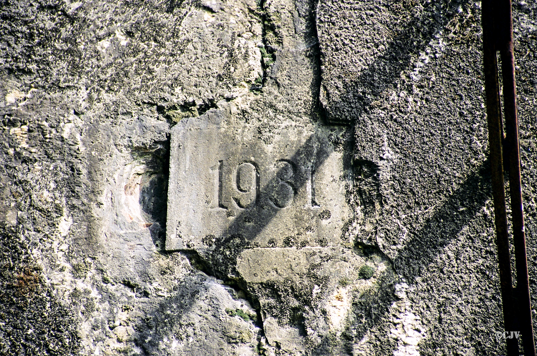 Ligne Maginot - BUCHHOLZBERG (I / 79° RIF) - (Abri) - Cartouche '1931' sur la façade - Caspar Vermeulen