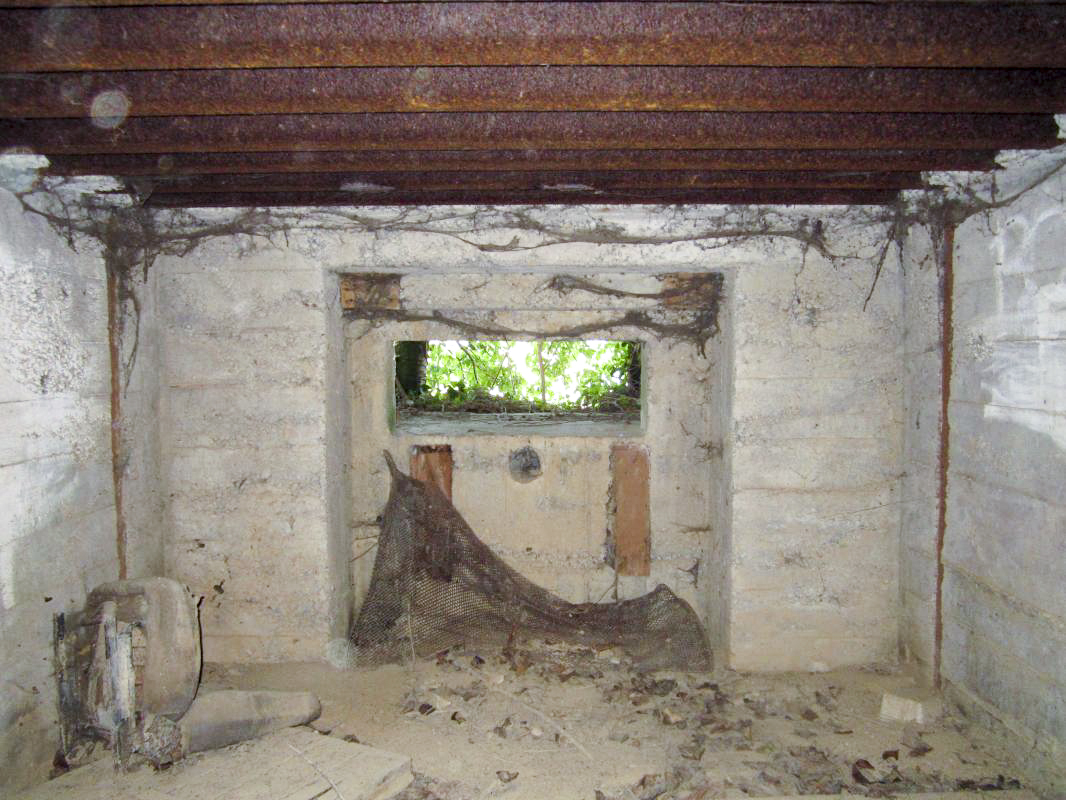 Ligne Maginot - CHATEAU d'EAU ( Blockhaus pour canon ) - Chambre de tir - Gregory Fuchs