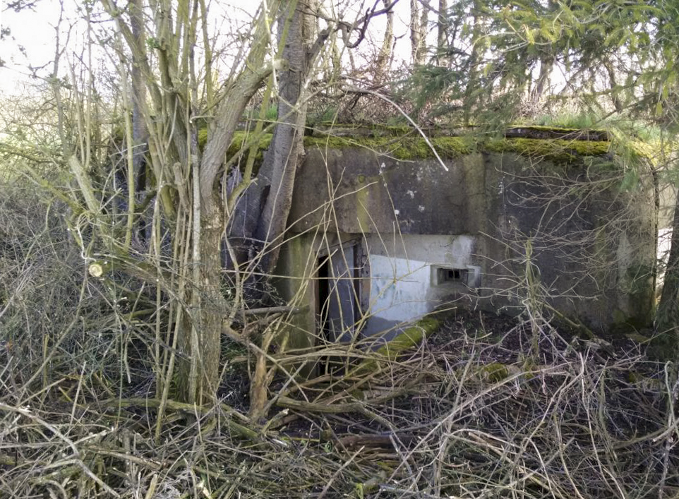 Ligne Maginot - GROSSMATTEN ( Blockhaus pour arme infanterie ) - L'entrée en chicane - Achour renaud