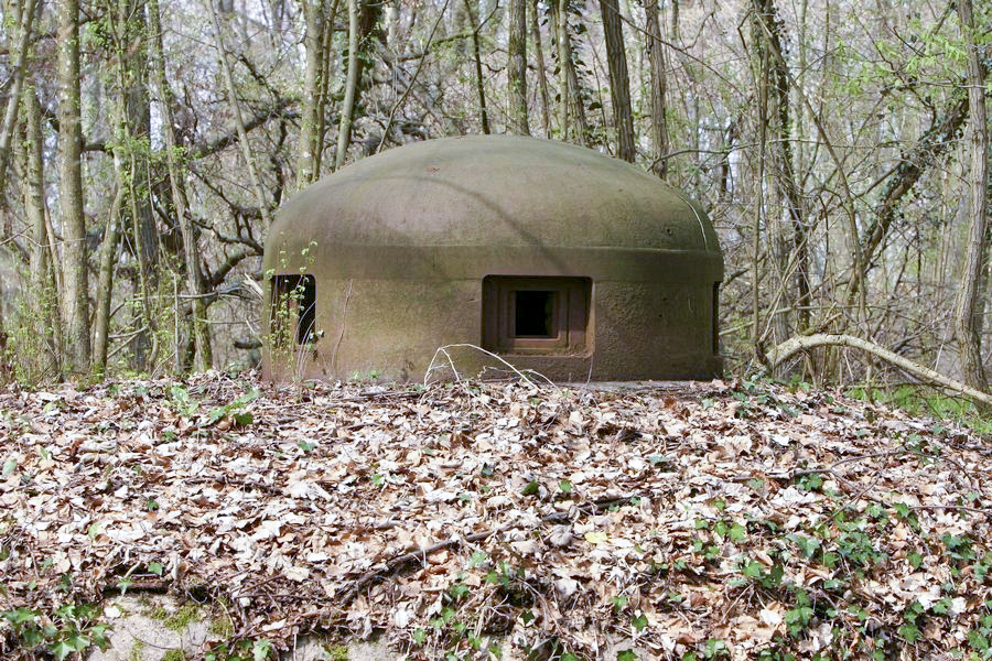 Ligne Maginot - BOIS d'ESCHERANGE - X3 (Quartier Kanfen - I/169°RIF) ( Abri ) - Cloche GFM - ZEIG Marc - Col  HUYGEN Georges