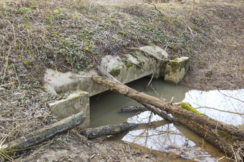 Ligne Maginot - Barrage du HAUSAUERBACH - La prise d'eau de vidange - Antoine SCHOEN
