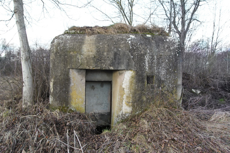 Ligne Maginot - HECKENMUEHLE OUEST - (Blockhaus pour arme infanterie) - L'entrée du blockhaus - Antoine SCHOEN