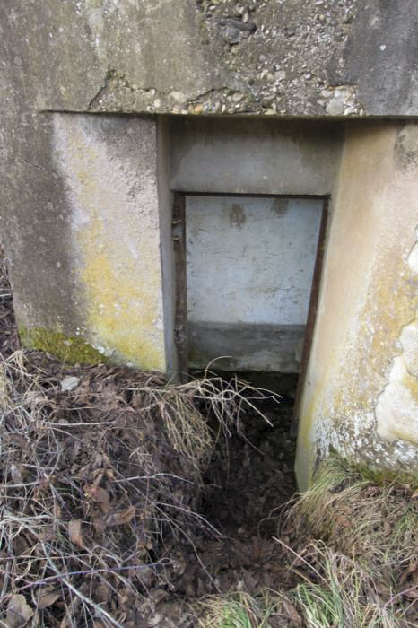Ligne Maginot - HECKENMUEHLE OUEST - (Blockhaus pour arme infanterie) - L'entrée du blockhaus - Antoine SCHOEN
