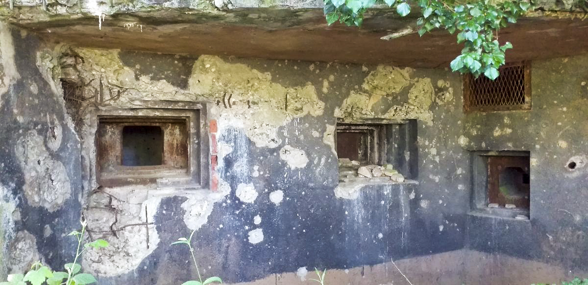 Ligne Maginot - HOFFEN ( Casemate d'infanterie ) - Chambre de tir - Gregory Fuchs