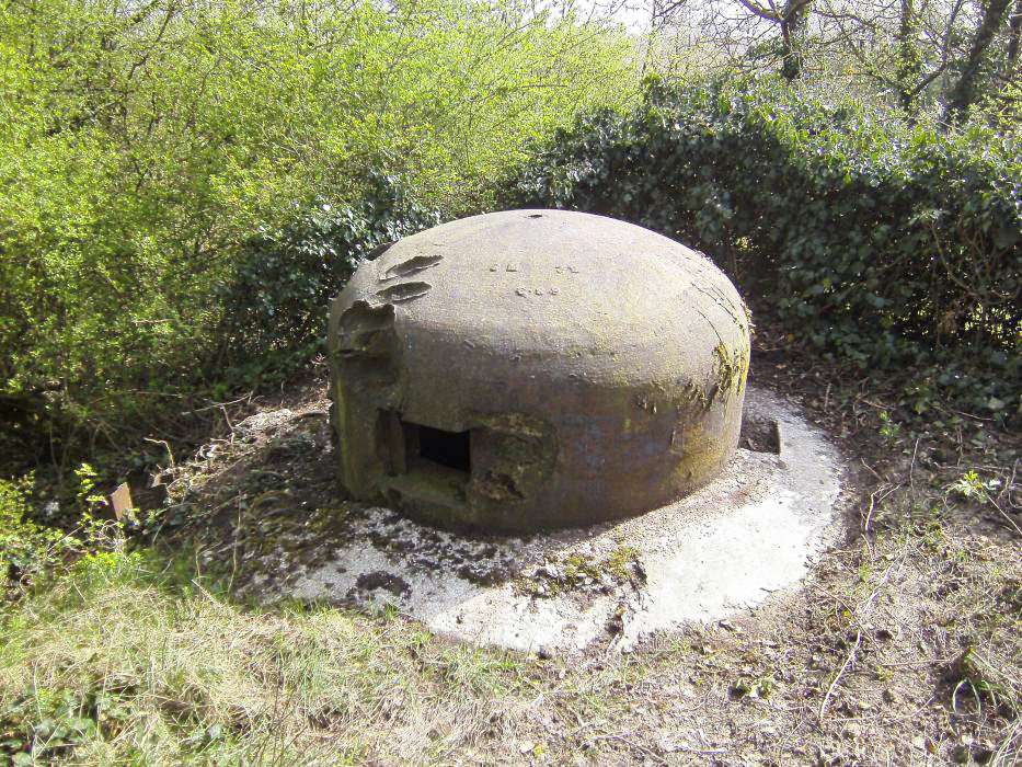 Ligne Maginot - HOFFEN ( Casemate d'infanterie ) - La cloche GFM - GLÜCKSJÄGER GJ13
