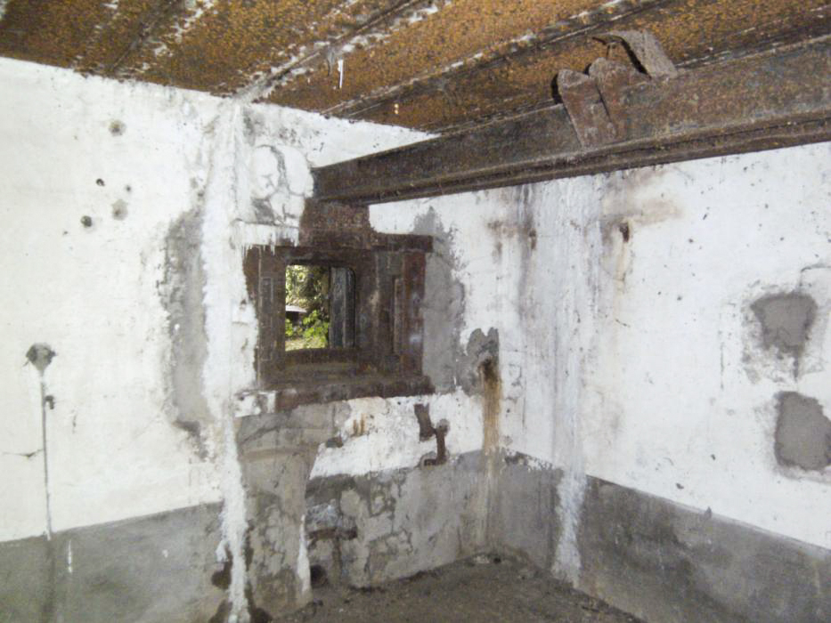 Ligne Maginot - HOFFEN ( Casemate d'infanterie ) - La chambre de tir - GLÜCKSJÄGER GJ13