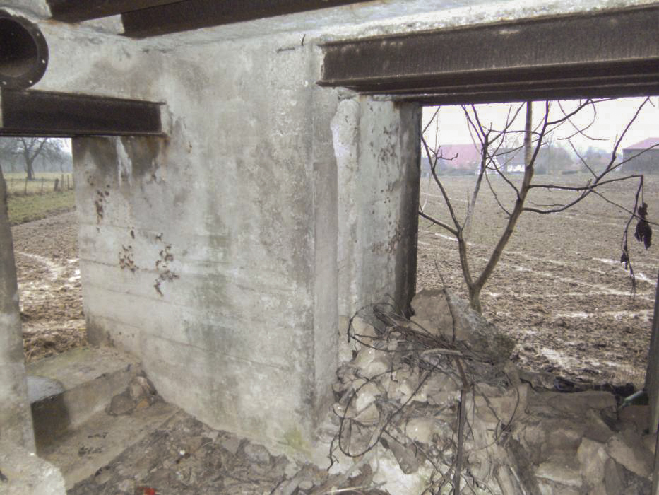 Ligne Maginot - HUNSPACH 2 - (Blockhaus pour canon) - Les entrées - GLÜCKSJÄGER GJ13