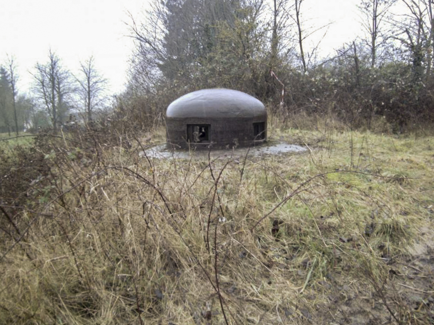 Ligne Maginot - HUNSPACH STATION ( Casemate d'infanterie ) - La cloche GFM - GLÜCKSJÄGER GJ13