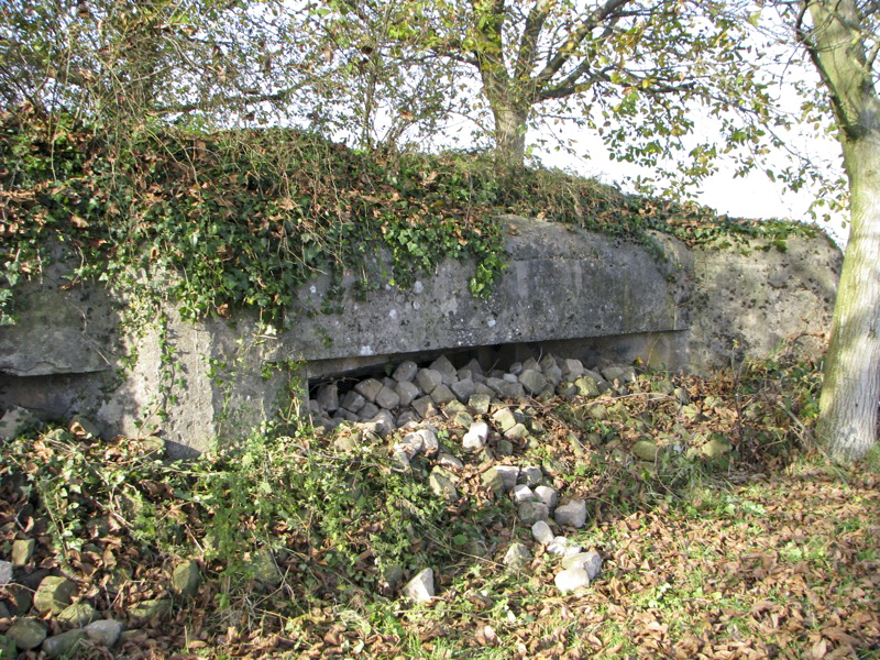 Ligne Maginot - KIRCHGRUBE Sud ( Blockhaus pour canon ) - Créneau pour canon - Antoine SCHOEN