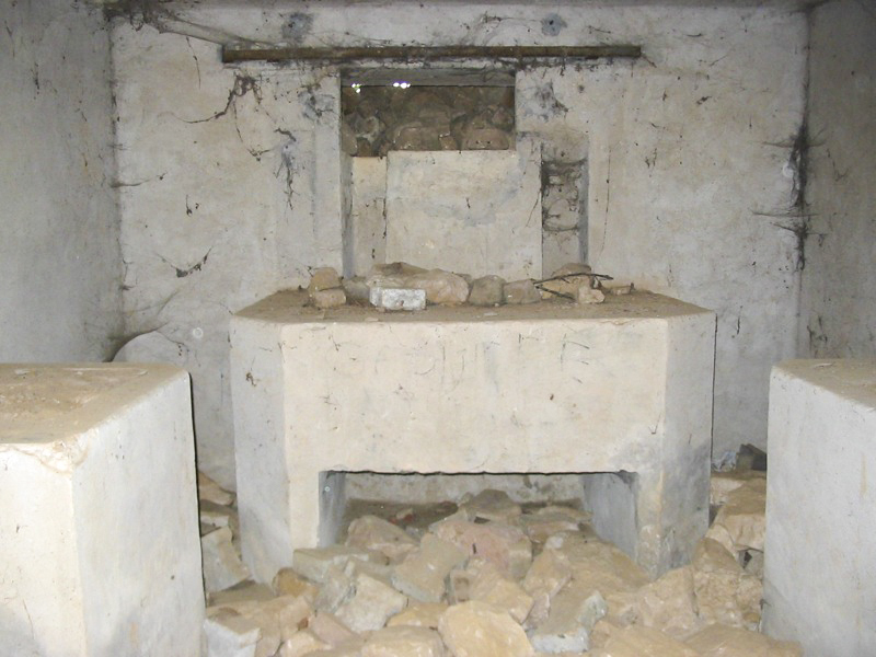 Ligne Maginot - KIRCHGRUBE Sud ( Blockhaus pour canon ) - Créneau pour canon de 25 - Antoine SCHOEN