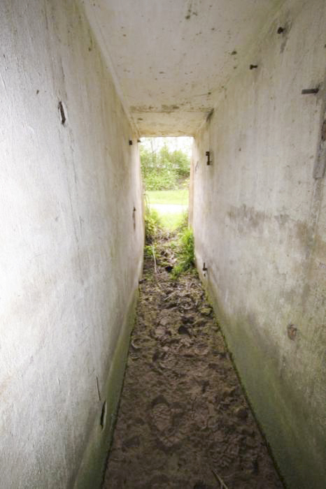 Ligne Maginot - KUHLENDORF (79° RIF - 156°RA) - (PC de Sous-Secteur) - Vue intérieure d'un couloir d'entrée - Antoine SCHOEN