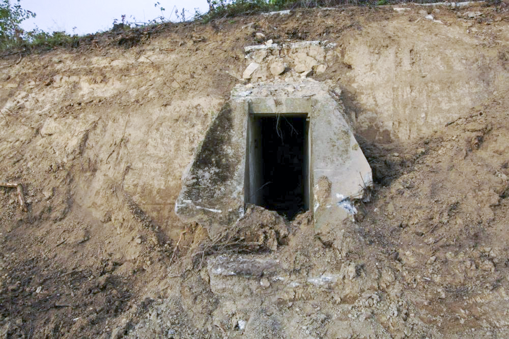 Ligne Maginot - KUHLENDORF (79° RIF - 156°RA) - (PC de Sous-Secteur) - Les travaux routiers de 2010 et la disparition du PC - GRAMI