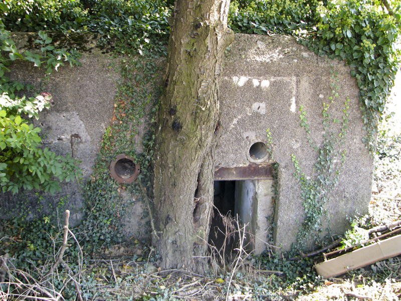 Ligne Maginot - Blockhaus de l'Oberfeld - Vue de l'entrée - Antoine SCHOEN