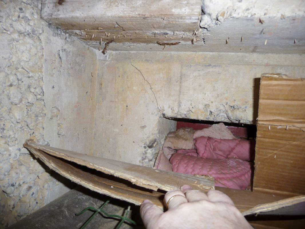 Ligne Maginot - Blockhaus d'OBERROEDERN - Créneau de tir coté gauche - Philippe Curtet