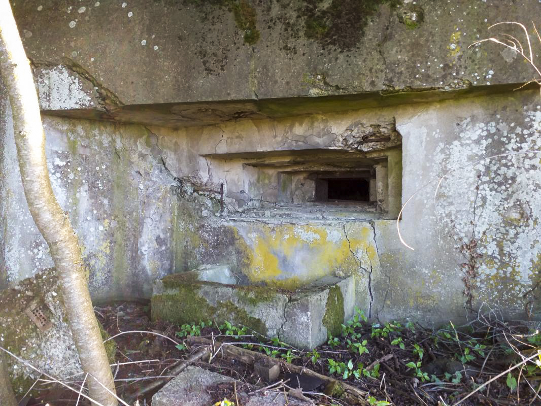 Ligne Maginot - OBERSEEBACH EST - (Blockhaus pour canon) - Créneau mitrailleuse - gregfuchs