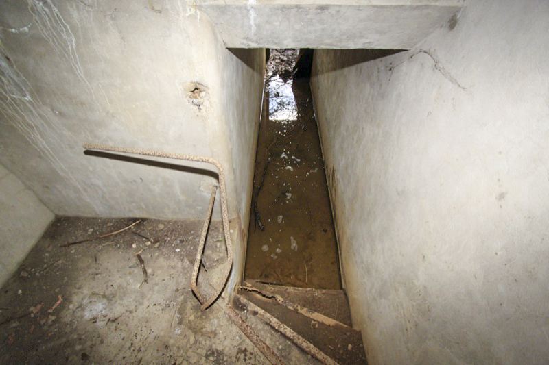 Ligne Maginot - RETENUE DU HAUSAUERBACH - (Blockhaus pour arme infanterie) - Vue intérieure - Antoine SCHOEN
