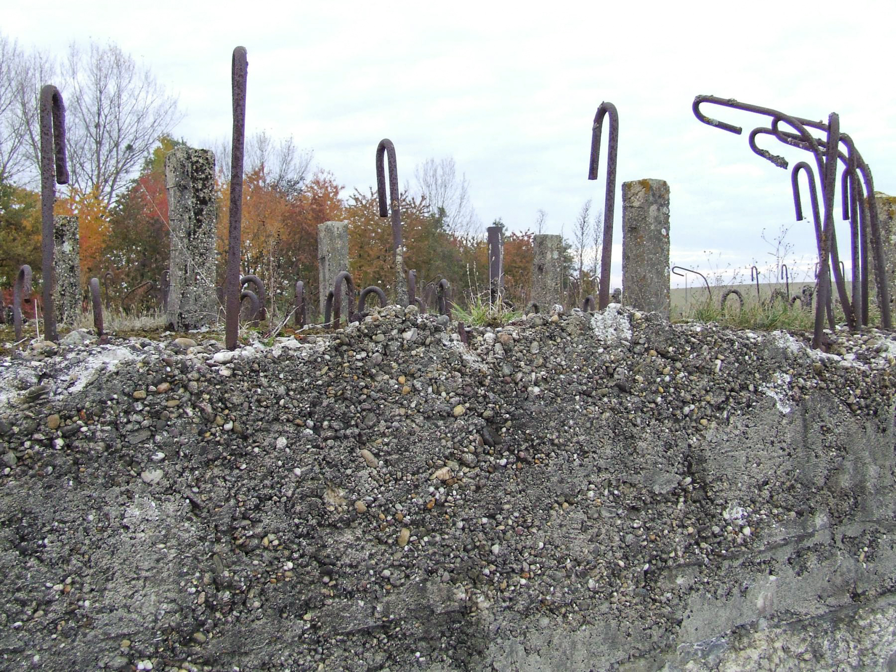 Ligne Maginot - WASSERFURSCH - (Casemate d'infanterie) - Les fers à béton - STENGER Mathieu