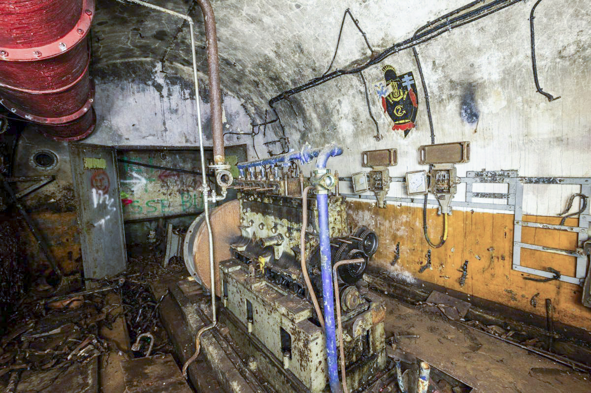 Ligne Maginot - COUME ANNEXE SUD - A32 - (Ouvrage d'infanterie) - L'usine électrique de l'ouvrage - YAMI1900