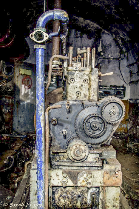 Ligne Maginot - COUME ANNEXE SUD - A32 - (Ouvrage d'infanterie) - L'usine électrique
Moteur Renault de 50 CV - FELD Jérémie