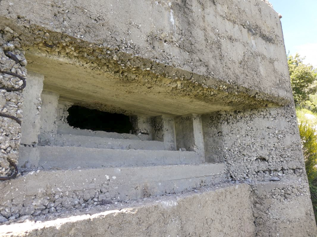 Ligne Maginot - O45 - MADONE de GORBIO Sud ( Blockhaus pour arme infanterie ) -  - ELLENA - CUNY