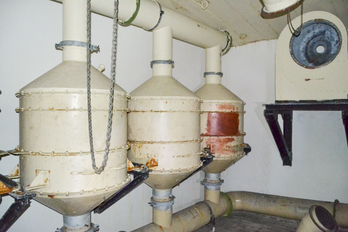 Ligne Maginot - BOIS DE CATTENOM - X14 - (Abri) - Salle des filtres - Jules Mathieu