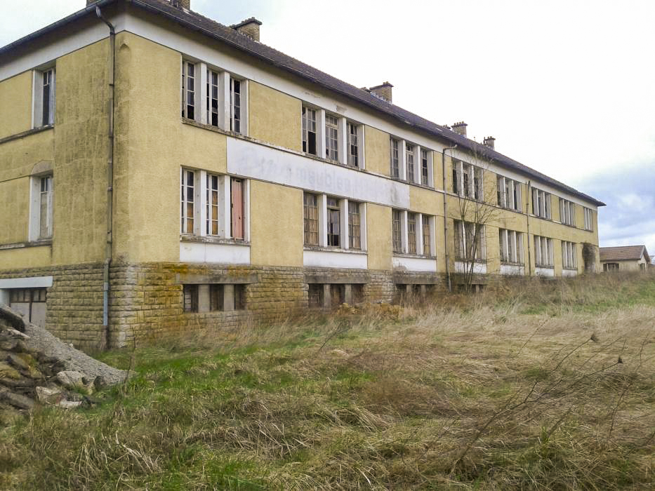 Ligne Maginot - SAINT JEAN - MARVILLE - (Camp de sureté) - Une vue arrière du bâtiment hommes de troupe - Zack