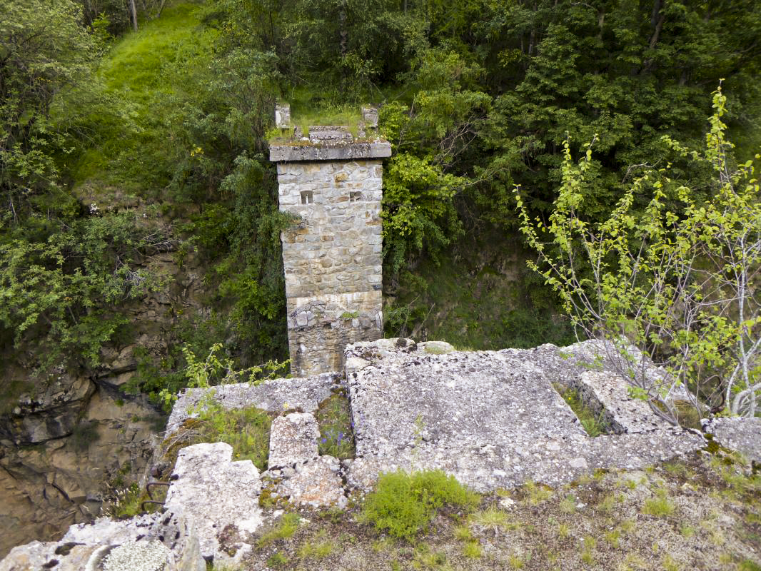 Ligne Maginot - 81 - PONT HAUT - (DMP - Dispositif de Mine Permanent) - Le pont en l'état depuis 1940 - ELLENA - CUNY