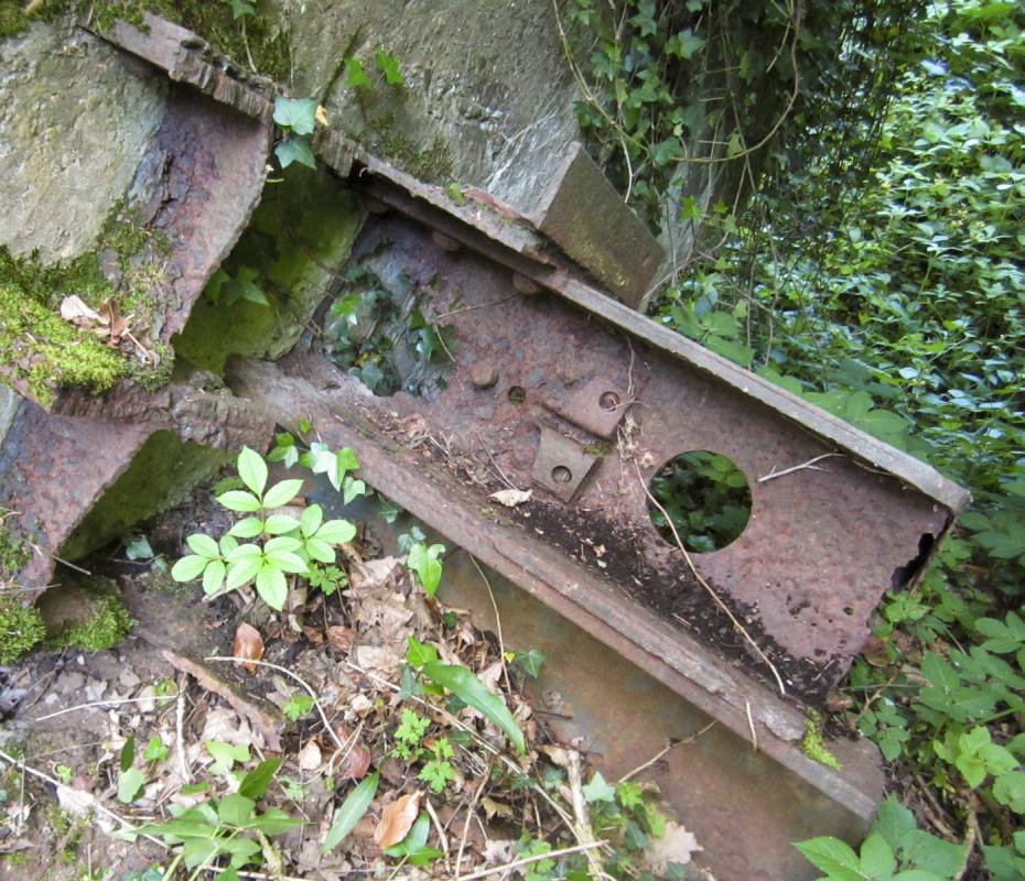 Ligne Maginot - GERRITTMUEHLE - (Barrage de Route) - Les restes du barrage - Gregfuchs