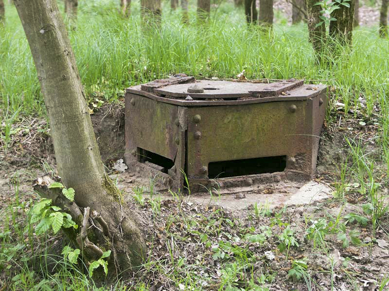 Ligne Maginot - SELTZBACH 4 - (Observatoire d'infanterie) - Guérite, vue rapprochée - LAMBERT Pascal