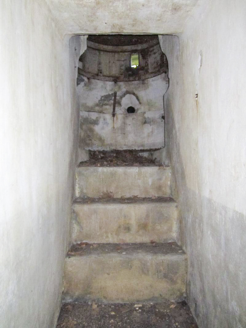 Ligne Maginot - KLOSTERGRABEN 1 - (Blockhaus pour arme infanterie) - L'accès à la chambre de tir - gregfuchs