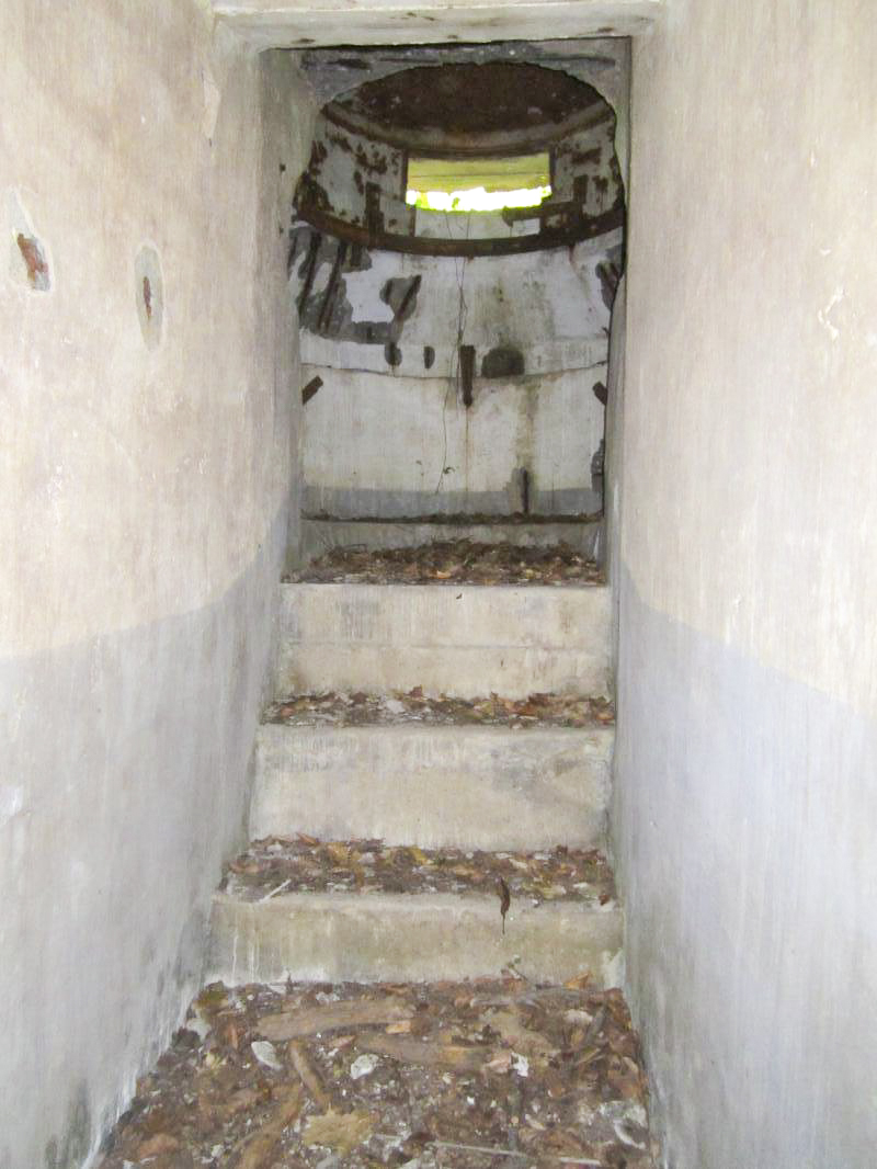 Ligne Maginot - KLOSTERGRABEN 5 - (Blockhaus pour arme infanterie) - L'accès à la chambre de tir - gregfuchs