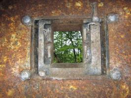 Ligne Maginot - SOUFFLENHEIM (II / 23° RIF) - (Abri) - Créneau de la cloche GFM