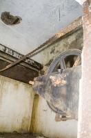 Ligne Maginot - LATIREMONT - A3 - (Ouvrage d'artillerie) - Entrée munitions
Le treuil du pont