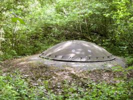 Ligne Maginot - LATIREMONT - A3 - (Ouvrage d'artillerie) - Bloc 3
La tourelle mitrailleuse