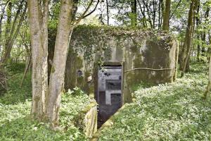 Ligne Maginot - RAMELSHAUSEN 4 (Blockhaus pour arme infanterie) - L'entrée