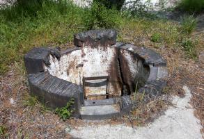 Ligne Maginot - 7/2 - KAELBERGRUND (Abri) - La cloche GFM a été découpée au chalumeau