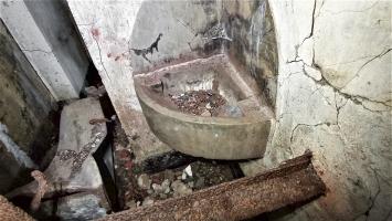 Ligne Maginot - HOCHWALD C7 - (Casemate d'infanterie) - Lavabo de la chambre des officiers